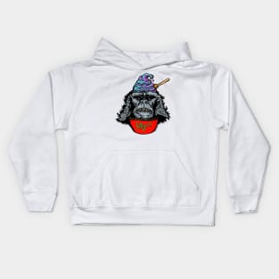 Chilled Monkey Brains Frogurt Indiana Jones Simpsons Mashup Kids Hoodie